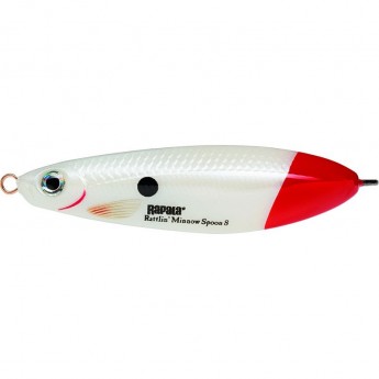 Блесна-незацепляйка RAPALA Rattlin' Minnow Spoon 08 /PWRT RMSR08-PWRT Блесна-незацепляйка RAPALA Rattlin' Minnow Spoon 08 /PWRT RMSR08-PWRT