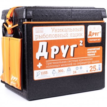 Рыболовный ящик CAMPING WORLD ДРУГ-2+ 25 л Рыболовный ящик CAMPING WORLD ДРУГ-2+ 25 л